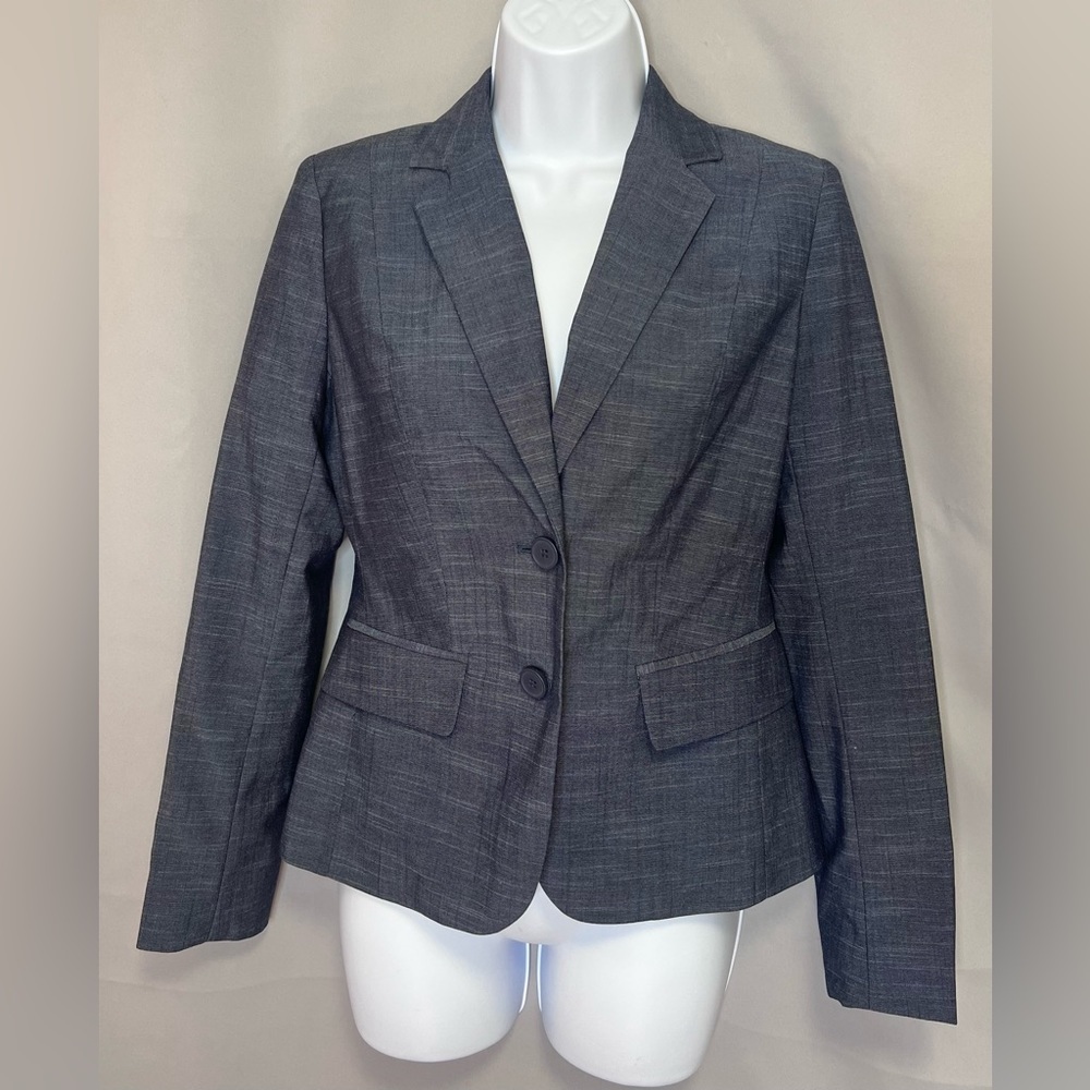 7TH Ave NY & CO~Long sleeve lined Blazer career/Business Sz 0‎ New w/tag button